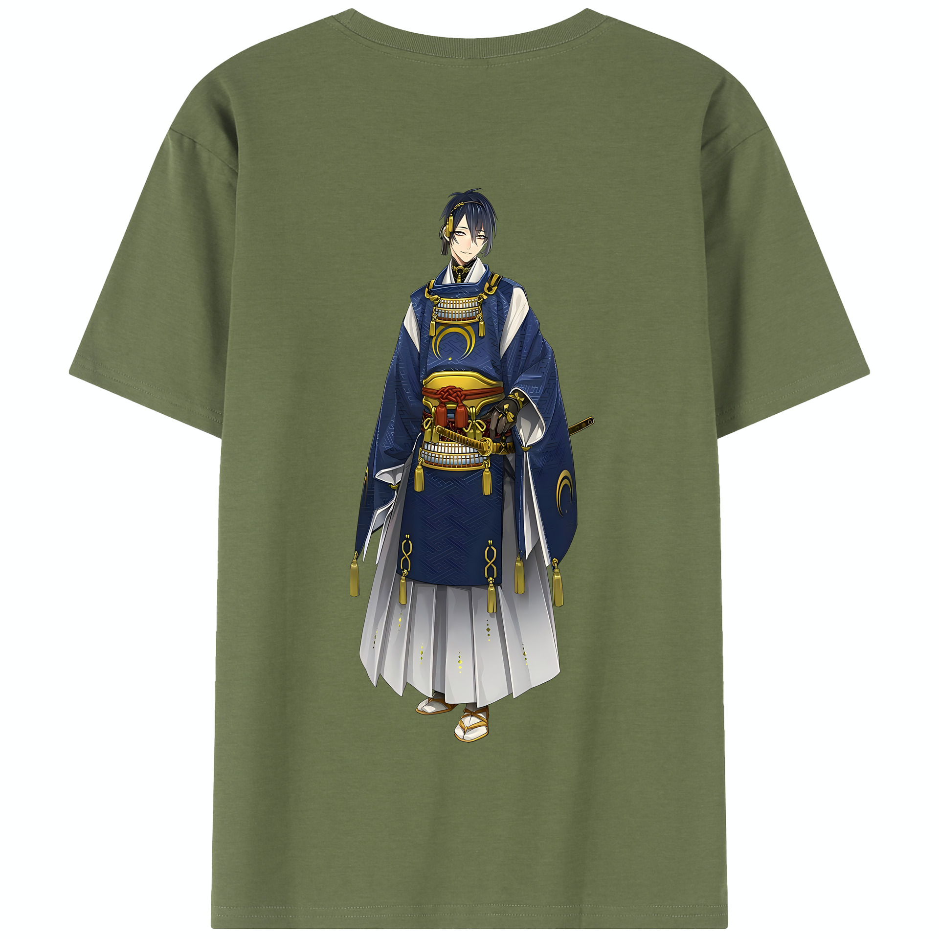 （画像用） 刀剣乱舞 Touken Ranbu 綿100％半袖Tシャツ（背面プリント）